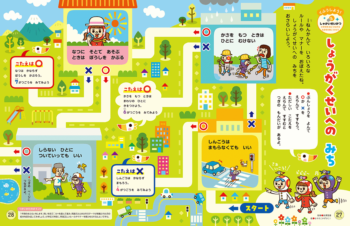 ルールやマナーをおさらいしてみましょう